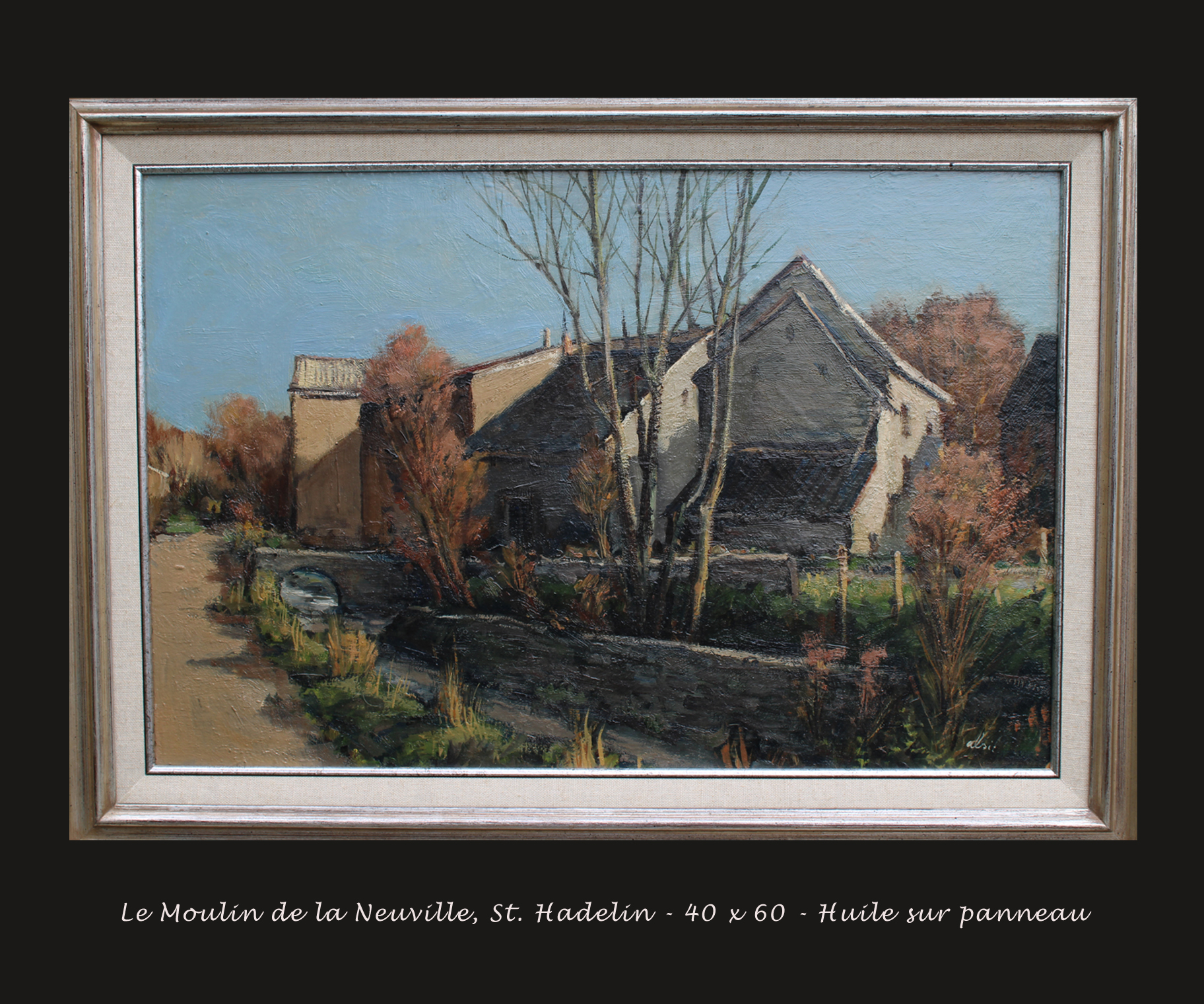 Absil Peinture Saint-Hadelin Olne Moulin de la Neuville